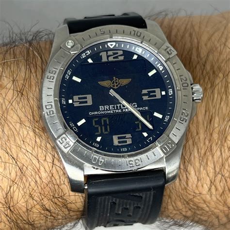 breitling aerospace avantage ebay|breitling aerospace strap for sale.